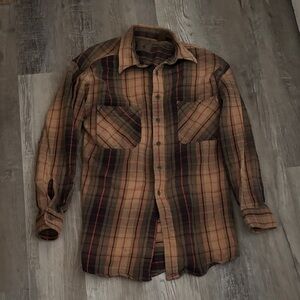 St Johns Bay Plaid Button-Up Shirt